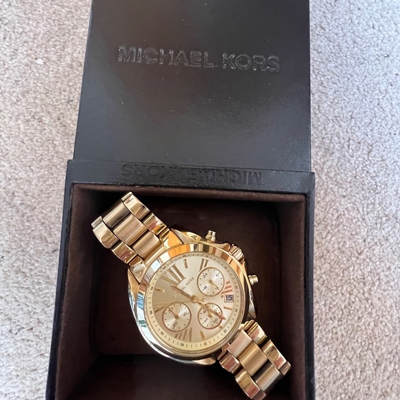 Michael Kors Gold Tone Watch main image 4